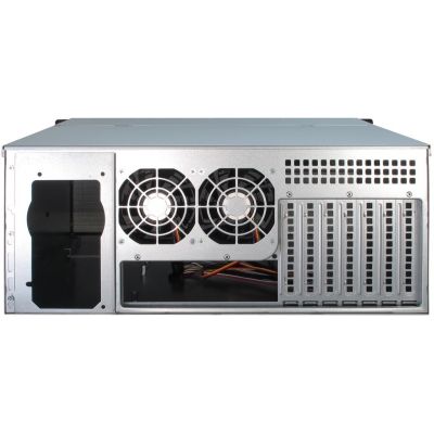 6. Inter-Tech 4U-4408 Rack Czarny, Srebrny