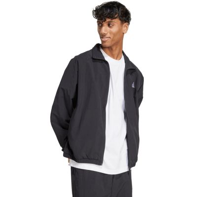 4. Kurtka męska adidas Essential Small Logo Windbreaker czarna JM1772