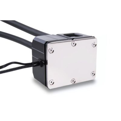 5. Alphacool Pro Aurora 420 CPU AIO Procesor Zestaw do chłodzenia płynami 14 cm Czarny, Biały