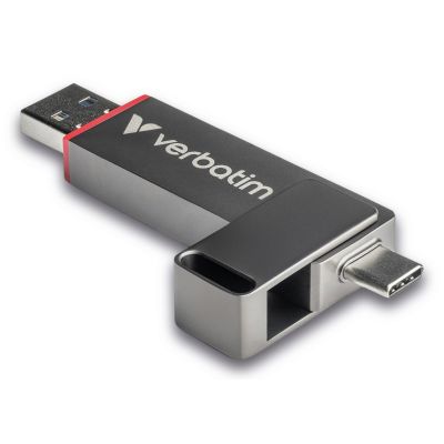 2. Verbatim Dual QuickStick pamięć USB 512 GB USB Type-A / USB Type-C 3.2 Gen 1 (3.1 Gen 1) Szary