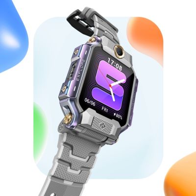 2. imoo Watch Phone X10 4,06 cm (1.6") AMOLED 45 mm Cyfrowy 320 x 360 px Ekran dotykowy Szary Wi-Fi GPS