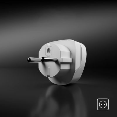5. Adapter podróżny SBS Shucko/EU - uniwersalny - biały