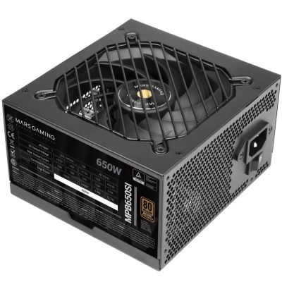 3. TACENS MARS MPB650SI 650W DC-DC, 80PLUS BRONZE - zasilacz/PSU