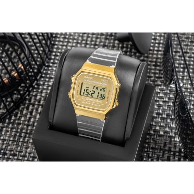 5. Zegarek Damski CASIO Vintage A168XESG-9AEF + BOX