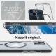 6. Etui Spigen Ultra Hybrid Mag z MagSafe na iPhone 14 Plus - przezroczysto-szare