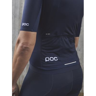 3. Koszulka rowerowa POC W's PRISTINE Jersey - granatowy