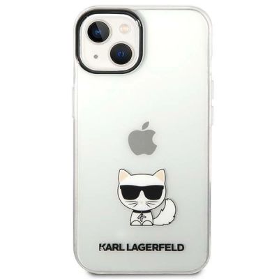 3. Etui Karl Lagerfeld Choupette Body na iPhone 14 Plus - przezroczyste