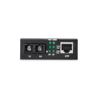 4. Digitus Gigabitowy konwerter mediów, RJ45 / SC