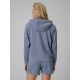 2. Bluza dresowa relaxed z kapturem damska 4F 4FRAW26TSWSF3104-32S