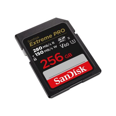 3. KARTA SANDISK EXTREME PRO SDXC 256GB 280/150 MB/s V60 UHS-II