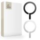 Pierścień MagSafe Tech-Protect MetalRing uniwersalny magnetyczny - czarny / srebrny (2 szt.)
