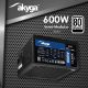 7. Akyga AK-C1-600 moduł zasilaczy 600 W 24-pin ATX ATX Czarny