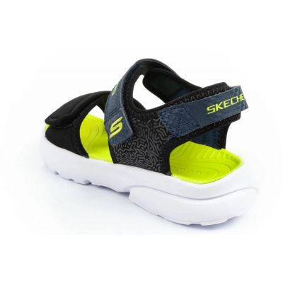 6. Sandały Skechers Jr 406512L/BKLM
