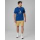 3. T-shirt relaxed z nadrukiem męski 4F 4FRSS26TTSHM3996-033S