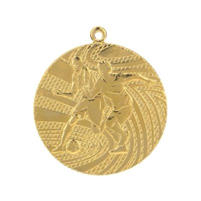 10. Medal złoty- piłka nożna - medal stalowy