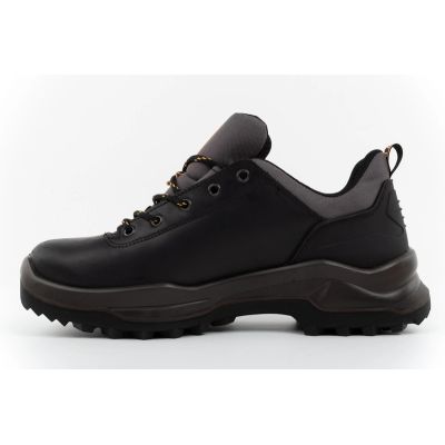 2. Grisport buty męskie Nero Pecos trekkingowe skórzane Gritex