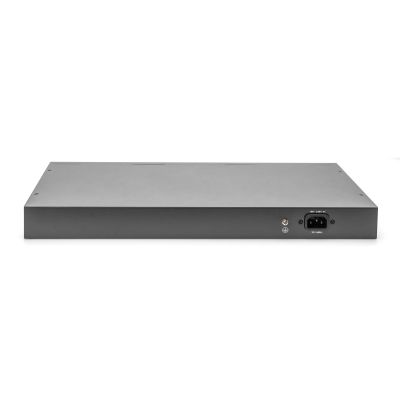 8. Digitus Przełącznik Gigabit Ethernet Layer 2, 24-portowy, 2x RJ45/SFP-Combo + 2 x porty SFP Uplink