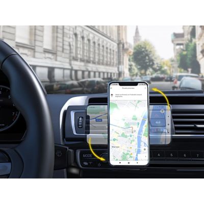 13. Wozinsky uchwyt magnetyczny do kratki samochodu 360 czarny (WMH-03)