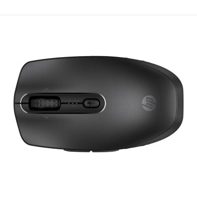 8. Mysz HP 690 Qi-Charging Rechargeable Wireless Mouse Black bezprzewodowa z akumulatorem czarna 7M1D4AA