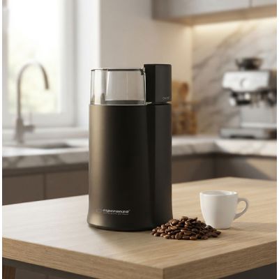 11. Młynek do kawy Esperanza Espresso EKC001K (160W; udarowy; kolor czarny)