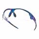4. Okulary rowerowe Rockbros 10069 fotochromowe UV400 - niebieskie