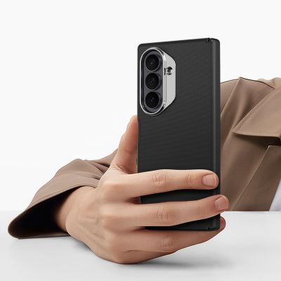 9. Etui Dux Ducis Vyne na Samsung Galaxy Z Fold 8 Ultra kompatybilne z MagSafe - czarne