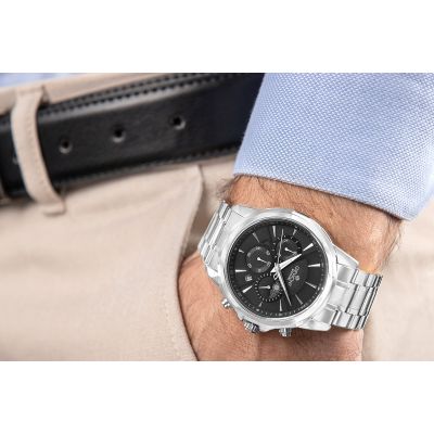3. Zegarek Męski Giewont Chronograph Sapphire Srebrny GW9460-B2