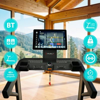 7. TERRUN475 BIEŻNIA TRENINGOWA Z DWUKIERUNKOWĄ REGULACJĄ KĄTA NACHYLENIA HMS