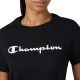 4. Koszulka damska Champion Short Sleeve czarna 118428 KK001