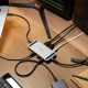 9. Targus DOCK429GL stacja dokująca Przewodowa USB4 Srebrny