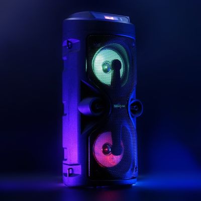 14. SQUEAK GŁOŚNIK KARAOKE HARMONY BLUETOOTH 5.0, RADIO FM, MICROSD, AUX, USB SQ1004