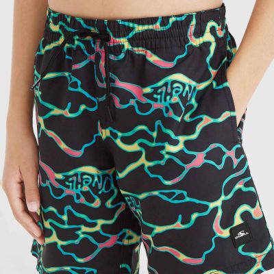 5. Szorty kąpielowe O'Neill Jack Cali Crazy 14'' Swim Shorts Jr 92800613561