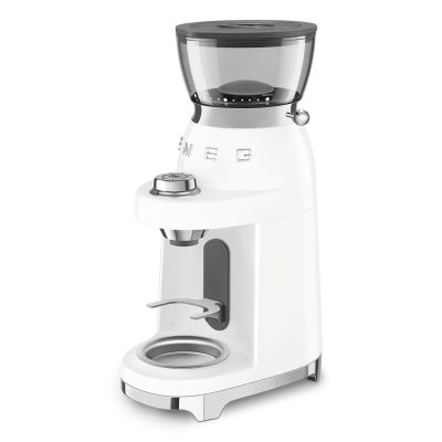 20. Smeg CGF03WHEU młynek do kawy 150 W Biały