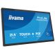 iiyama TW2223AS-B3P signage display Interaktywny płaski panel 54,6 cm (21.5") Wi-Fi 450 cd/m2 Full HD Czarny Ekran dotykowy Procesor wbudowany Android 24/7