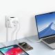 3. Listwa zasilająca Tech-Protect PCL3x4, 2x USB-A, 2x USB-C, 3x AC Typ Schuko - biała