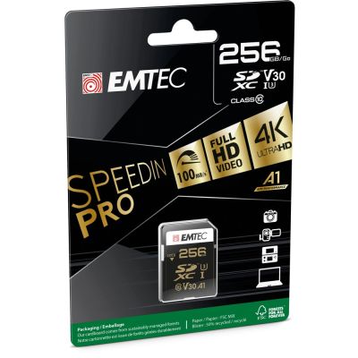 2. Emtec ECMSD256GXC10SP pamięć flash 256 GB SDXC UHS-I Klasa 10