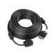 3. Kabel Lanberg CA-VGAC-10CC-0100-B (D-Sub (VGA) M - D-Sub (VGA) M; 10m; kolor czarny)