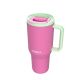19. Kubek termiczny ze słomką Kambukka Rio Tumbler 950ml, Bubblegum Mint