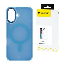 Etui Wozinsky Fashion Case z MagSafe na Samsung Galaxy S24 FE - niebieskie