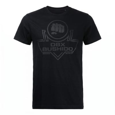 3. T-shirt męski Koszulka czarna bawełniana DBX Bushido