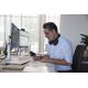 14. Słuchawki BT nauszne Poly Voyager Surround 80 UC Microsoft Teams Certified USB-C Headset + USB-C/A Adapter 8G7U0AA