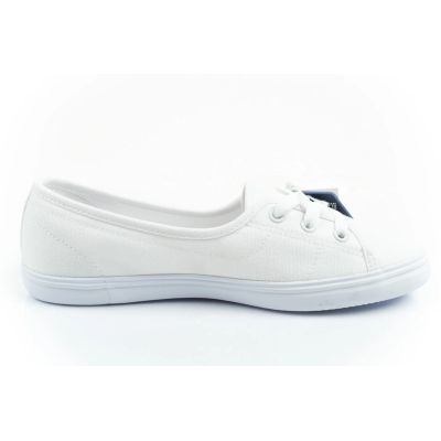 3. Lacoste buty trampki sportowe damskie Median baleriny białe