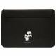 Pokrowiec Karl Lagerfeld Saffiano Karl&Choupette na laptopa 16" - czarny
