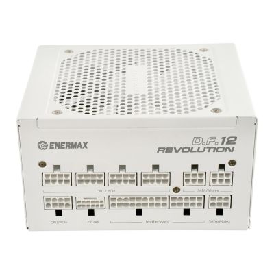 6. Zasilacz Enermax Revolution D.F.12 850 W 20+4 pin ATX ATX Biały (ETV850G-W)