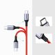 4. Kabel Ugreen US294 USB-C - USB-C 3A 480Mb/s 1m - czerwony