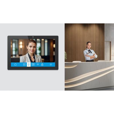 12. iiyama TW1023ASC-B3P signage display Kiosk 25,6 cm (10.1") Wi-Fi 385 cd/m2 WXGA Czarny Ekran dotykowy Procesor wbudowany Android 24/7
