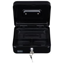 KASETKA METALOWA NA PIENIĄDZE DOKUMENTY 20x8,5x16 CM BLACK + DECKER