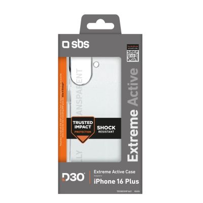 2. Etui SBS Extreme Active D3O do iPhone 16 Plus - przezroczyste