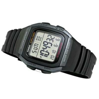 3. Zegarek Męski CASIO W-96H-1BVDF + BOX