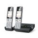 7. Telefon analogowy/DECT Gigaset COMFORT 500A duo Nazwa i identyfikacja dzwoniącego Czarny, Srebrny